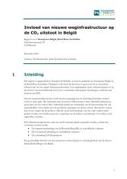 Invloed van nieuwe weginfrastructuur op de CO2 uitstoot in BelgiÃ« 1 ...