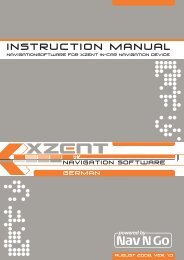 Instruction manual - xzent