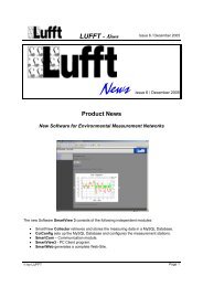 LUFFT - News - Lufft GmbH