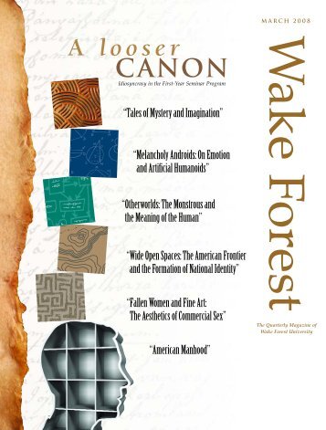 Wake Forest Magazine | March 2008 - Past Issues - Wake Forest ...