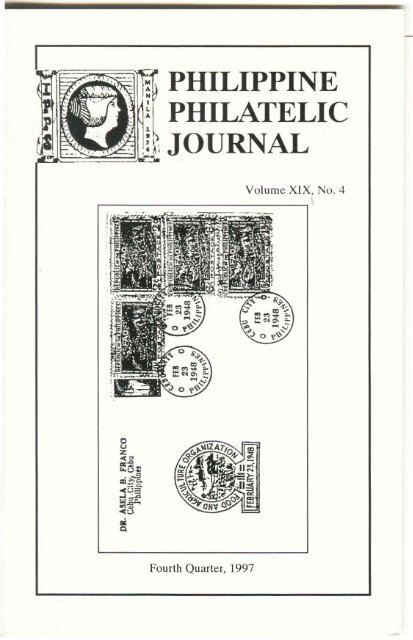 Fourth Quarter 1997 - International Philippine Philatelic Society