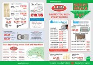 Great Deals at LBS - LBS Builders Merchants