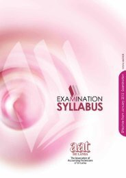 AAT Syllabus English Medium - The Association of Accounting ...