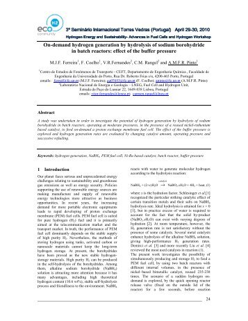 On-demand hydrogen generation by hydrolysis of sodium ...