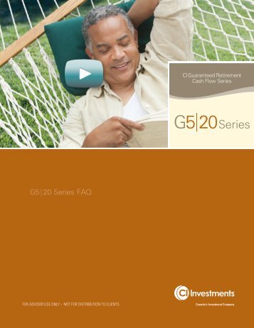 G5|20 Series FAQ - CI Investments