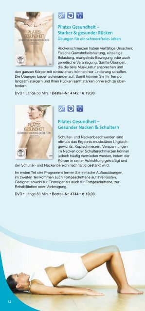 DVDs fÃ¼r Fitness und Gesundheit 1/2012 - Tele-Gym