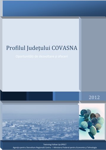 Profil judetul Covasna - ADR Centru