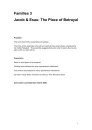 Families 3 - Jacob and Esau: The place of betrayal - PDF