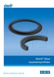 Klik hier voor de SimritÂ® DÃ¼se brochure - Oil-Seals