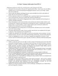 Co-Chairs' Summary bullet points from OWG-4 - Stakeholder Forum