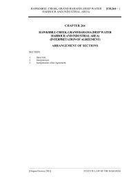 Customs Regulations The Bahamas Laws On Line