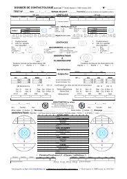 LENTILLES OBSERVATIONS ... - Bbarthelemy.com