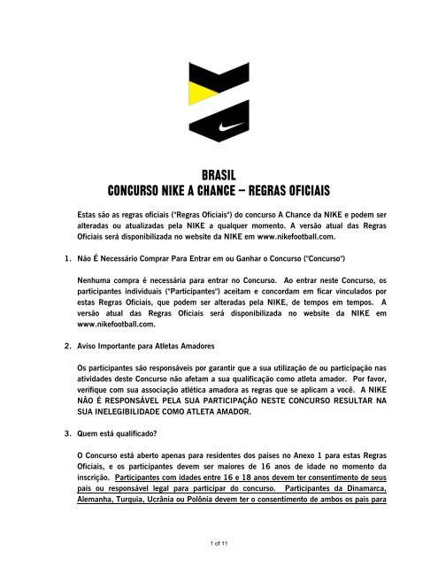 representante da nike no brasil