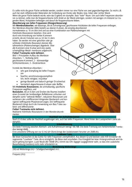 Tontechnik pdf - BWS Tonstudio