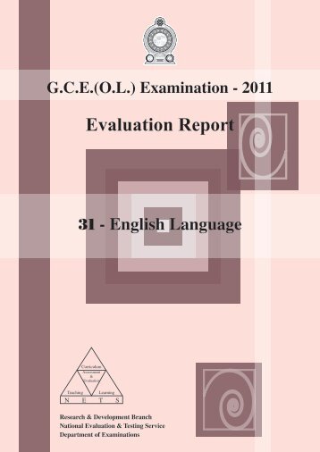 Download - Department of Examinations - Sri Lanka