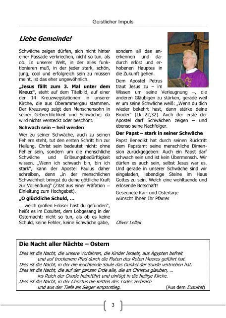 Oster-Pfarrbrief 2013 - Stmarien-fallersleben.de