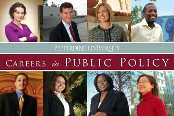 Careers - Pepperdine University School of Public Policy