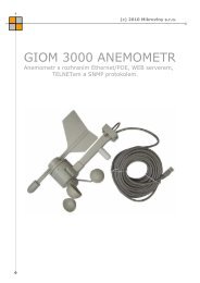 GIOM 3000 ANEMOMETR