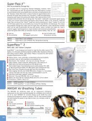 MAYDAY Air Breathing Tubes Super Pass II ... - Security tech