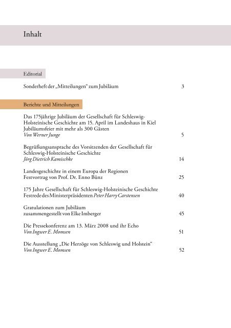 Mitteilungen 74 Juni 2008 - Geschichte in Schleswig-Holstein