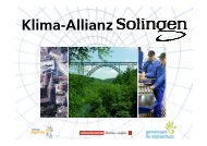 Lokale Klima-Allianz Solingen - Ariane Bischoff und Julia Ogiermann