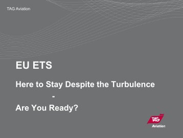 EU-ETS Here to Stay Despite the Turbulence, Martina Becher - eBace