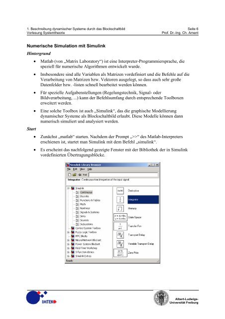 Skript aus der Mikrosystemtechnik