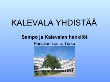 KALEVALA YHDISTÃÃ