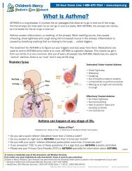 What Is Asthma? - Pediatric Care Network