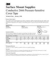 Surface Mount Supplies Conductive 2666 Pressure-Sensitive Cover ...