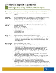 Development application guidelines Tree vegetation study ... - Oakville