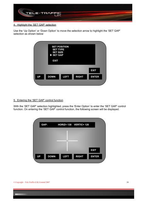 LTI 20.20 Laser Speed Measurement Devices and ... - Tele-Traffic UK