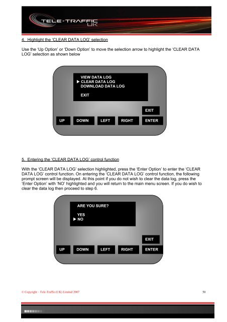 LTI 20.20 Laser Speed Measurement Devices and ... - Tele-Traffic UK