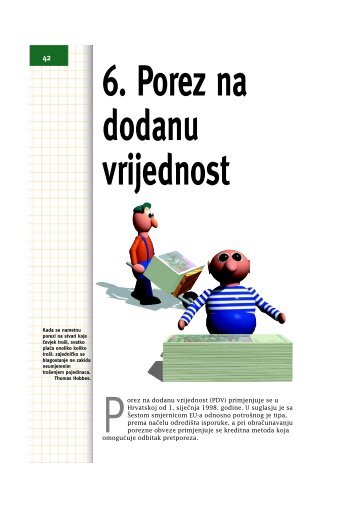 Porez na dodanu vrijednost (PDV) primjenjuje se u Hrvatskoj od 1 ...