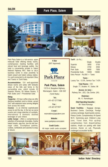 IHD-Indian Hotel Directory 2014