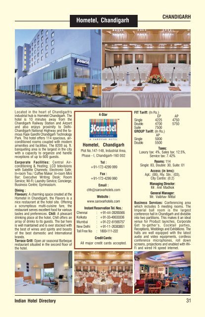 IHD-Indian Hotel Directory 2014