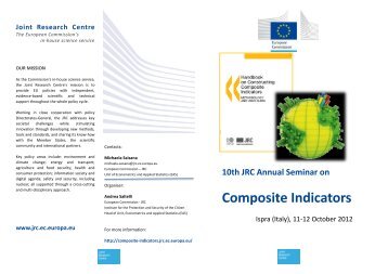 Composite Indicators - IPSC - Europa