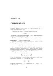 Permutations