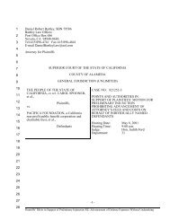 P&A - Plaintiffs' Motion for Preliminary Injunction - ring nebula