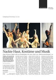 Nackte Haut, KostÃ¼me und Musik - Katja Erdmann-Rajski