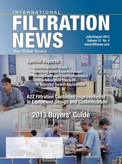 2013 Buyers' Guide 2013 Buyers' Guide - Filtration News