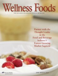 Wellness Foods - Putman Media