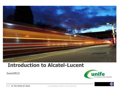 alcatel-lucent - Unife