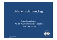 Aviation ophthalmology