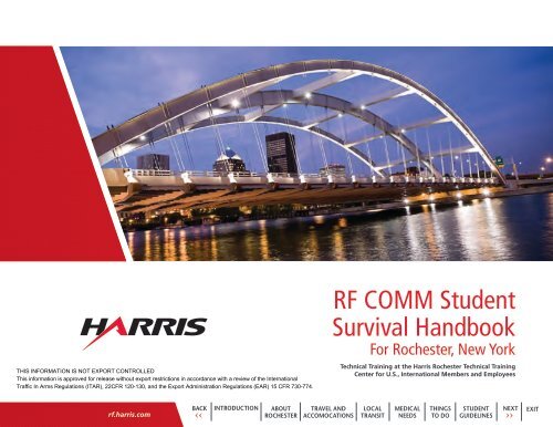 RF COMM Student Survival Handbook