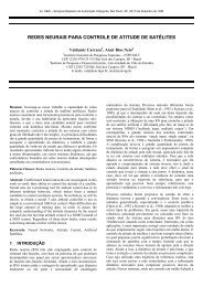 redes neurais para controle de atitude de satÃ©lites - Inpe