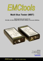 Datasheet MBT V1x 1 - EMCtools