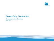 Queens Quay Construction - Waterfront BIA