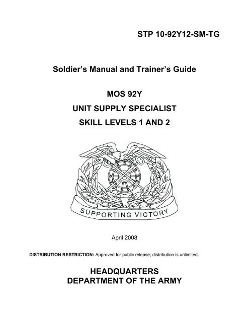 Stp 10 92y12 Sm Tg Leader Development For Army Professionals