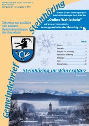 Februar 2014 - Gemeinde Steinhöring